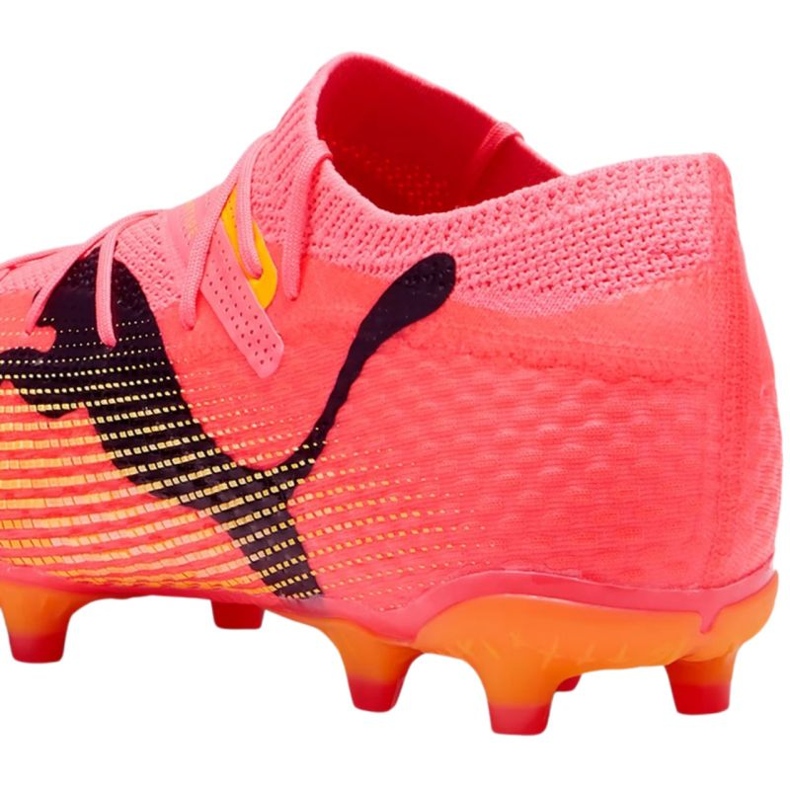 Puma Future 7 Pro+ FG/AG 107705 03 Estacas de tráfego de futebol rosa 4