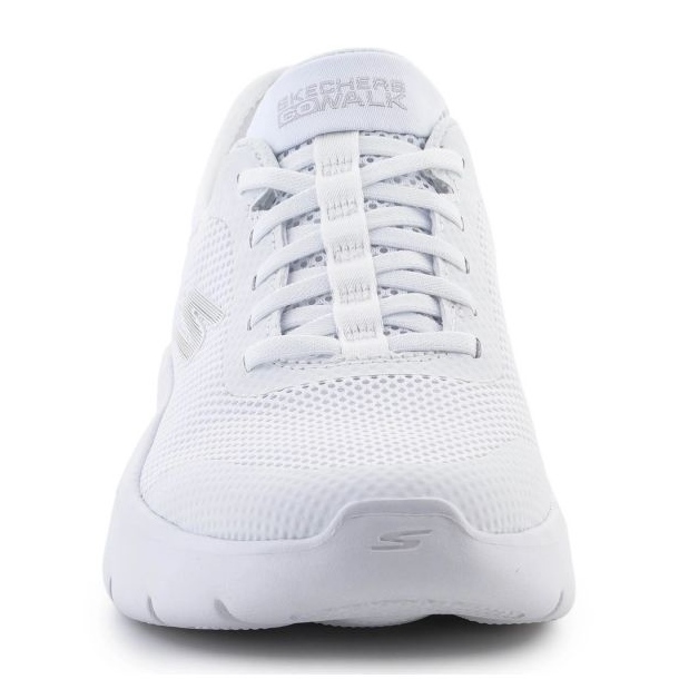 Skechers Slip-Ins: vá a pé de entrada da granda flexível 124836-WHT Shoes branco 2