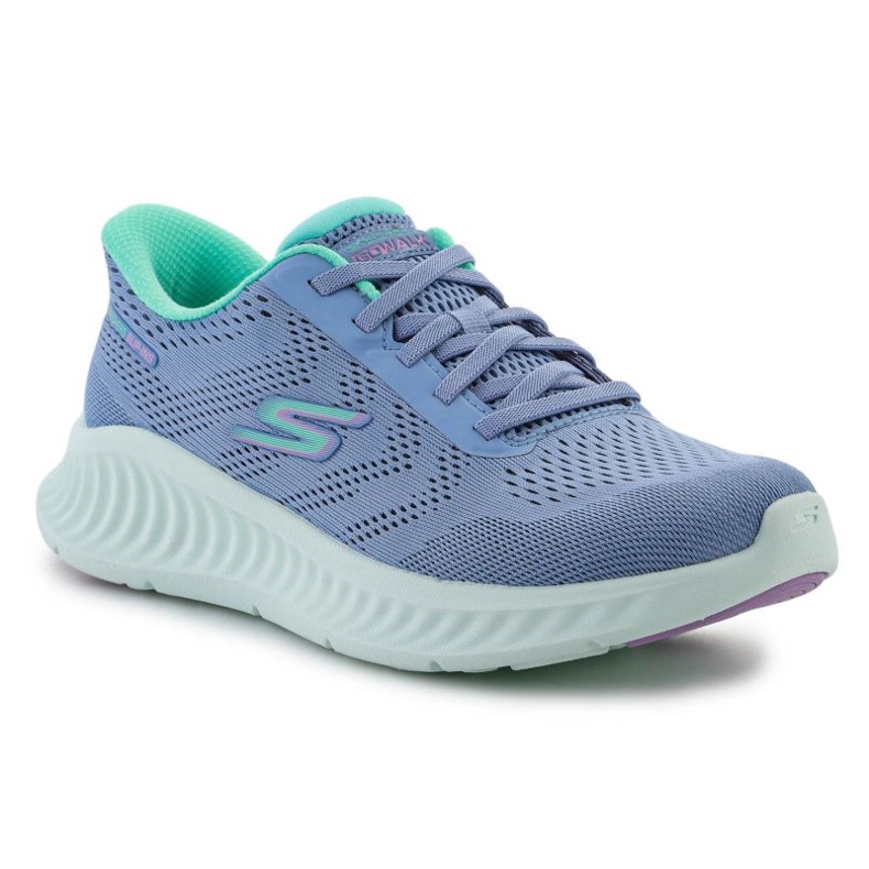 Skechers Slip-Inss: Vá andar agora-Khloe 125643-BLGR Shoes azul 1