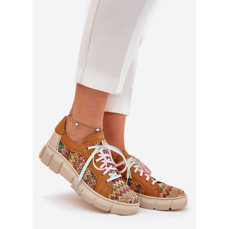 Sapatos de couro feminino Maciejka 05850-29 multicolor multicolorido 1
