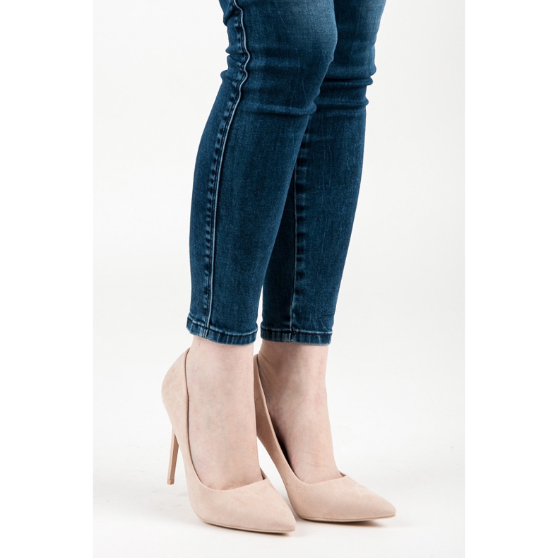 Seastar salto alto bege 1