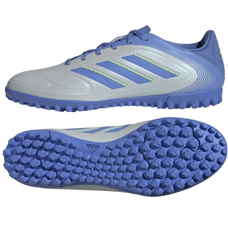 Adidas Copa Pure III Club TF IE1170 Sapatos de futebol azul 1