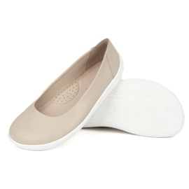 Olivier As bombas minimalistas das mulheres descalços caíram 1771pol bege 1