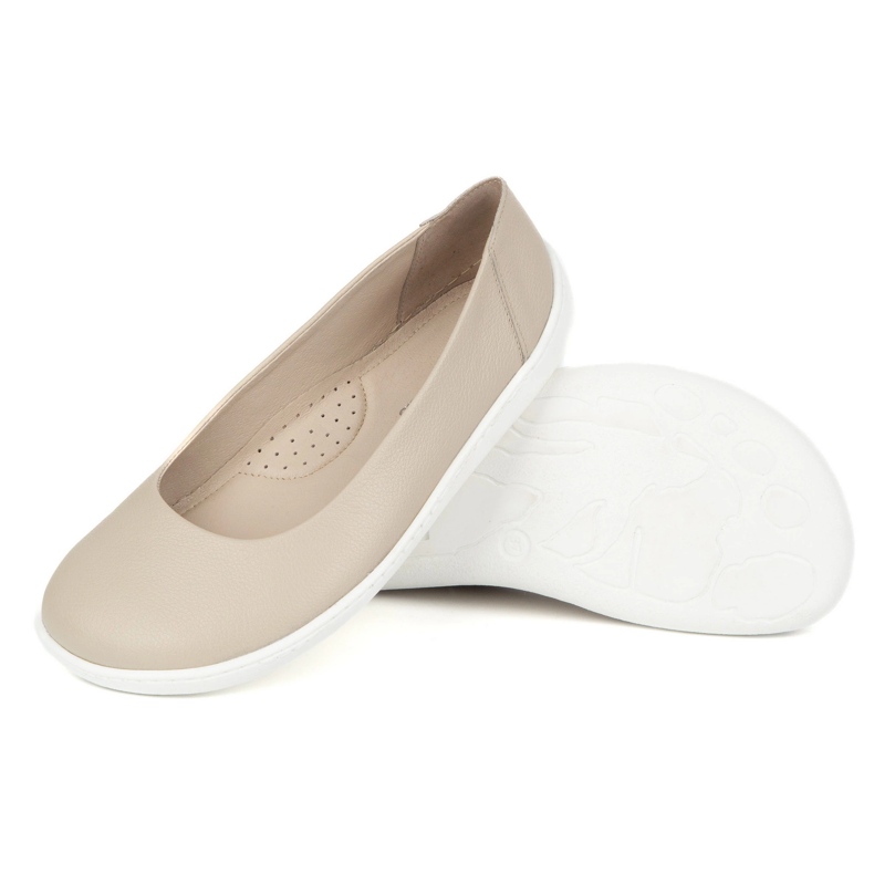 Olivier As bombas minimalistas das mulheres descalços caíram 1771pol bege 1