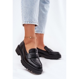 Evento Mocas femininas clássicas com couro ecológico preto 2 Evento Mocas femininas clássicas com couro ecológico preto 2