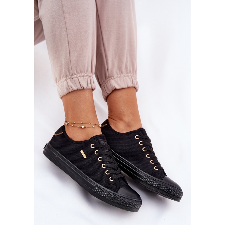 Material feminino tênis Big Star RR274765 Black preto 2