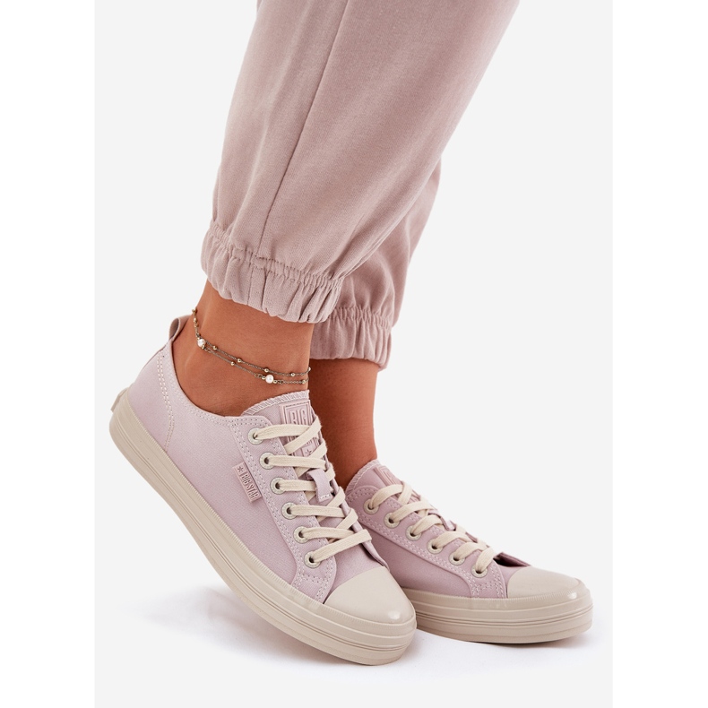 Big Star Grande estrela feminina rr274732 tênis rosa claro 1