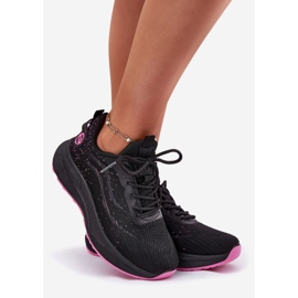 Big Star Tênis esportivos na grande estrela RR274523 Hi-Polish Platform Black System preto 1