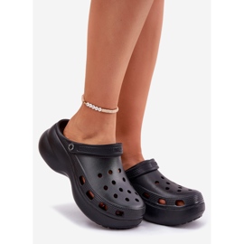 Big Star Flip de espuma feminina na enorme sola grande rr274a118 preto 1