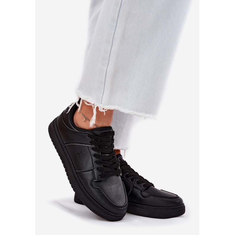 Tênis femininos Big Star RR274A242 Hi-Poly System Black preto 1