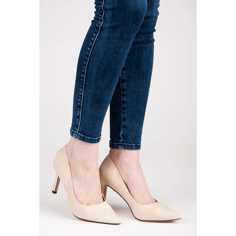 Vices Vícios de saltos de camurça castanho 2