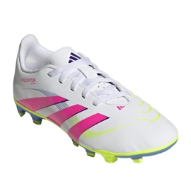 Adidas Predator Club FG/MG ID3810 Sapatos de futebol branco 1