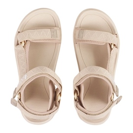 Sandálias femininas Lee Cooper LCW-25-34-3560LA bege 1