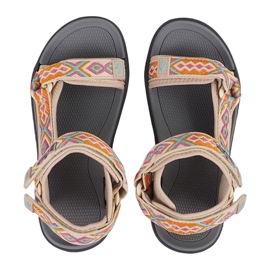 Sandálias femininas Lee Cooper LCW-25-34-3563LA bege 1