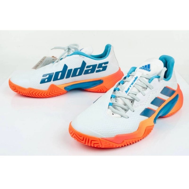 Tênis esportivo Adidas Barricade GW2963 branco 4