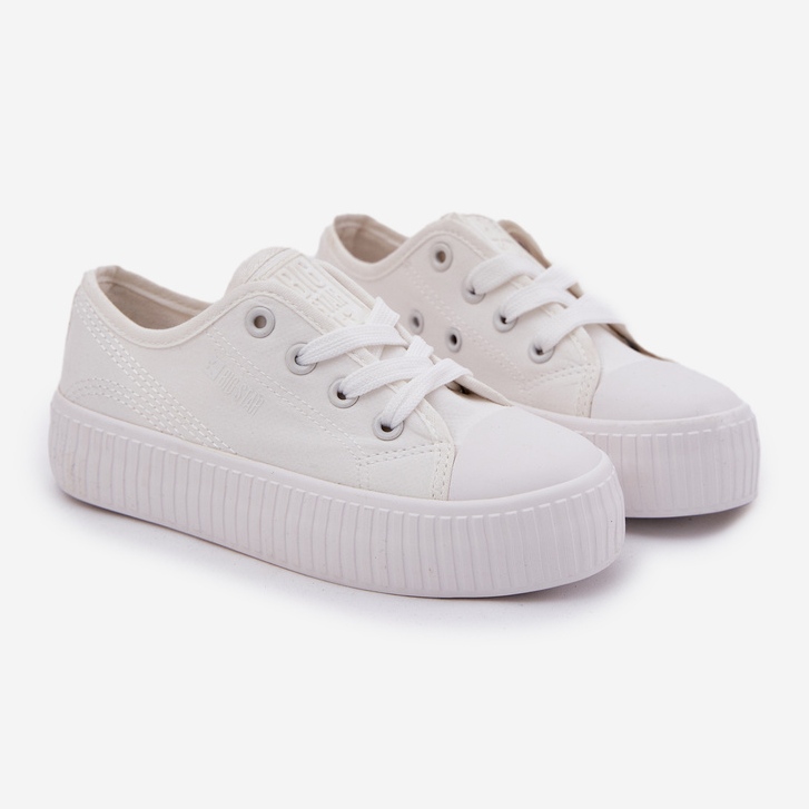 Big Star RR374009 BIAłe Lace -Up Sneakers branco 1