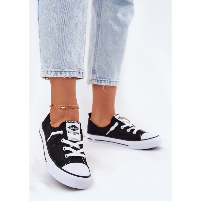 Tênis femininos materiais Lee Cooper LCW-25-02-3299L preto 2