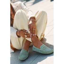 Suades de camurça feminina Big Star RR274945 Green verde 2