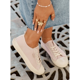 Big Star Grande estrela feminina rr274732 tênis rosa claro 2