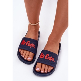 Slippers femininos Lee Cooper LCW-25-07-3524L azul marinho 2