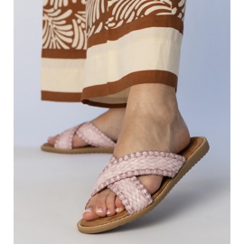 Chinelos femininos rosa femininos 2