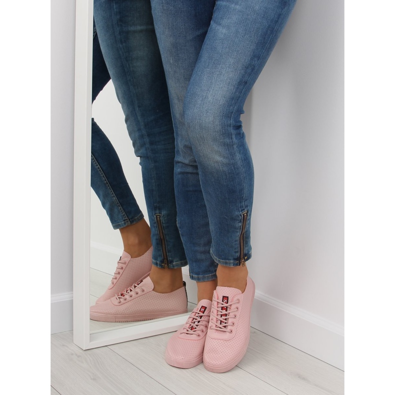 Sneakers de mulher rosa suave NB190P Pink 2