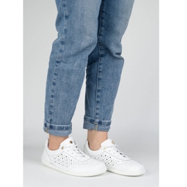 Olivier Tênis minimalistas de mulheres descalças 1769pol White branco 1