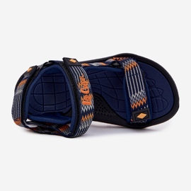Sandálias infantis Lee Cooper LCW-25-34-3571K azul marinho 2