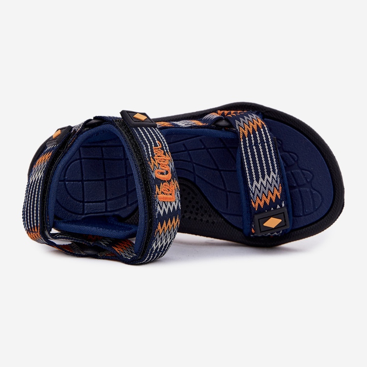 Sandálias infantis Lee Cooper LCW-25-34-3571K azul marinho 2