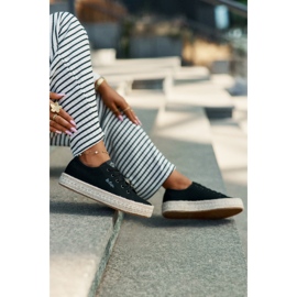 Tênis femininos com Lee Cooper LCW-25-44-3216 tênis pretos 2