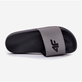 Slippers masculinos 4f 4frmm00fslim011-25s cinza 1