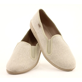 Befado Tênis de PVC masculino 001m075 bege bege 4