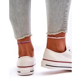 Tênis baixo feminino Big Star NN274274 branco 7