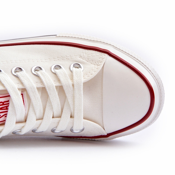 Tênis baixo feminino Big Star NN274274 branco 1