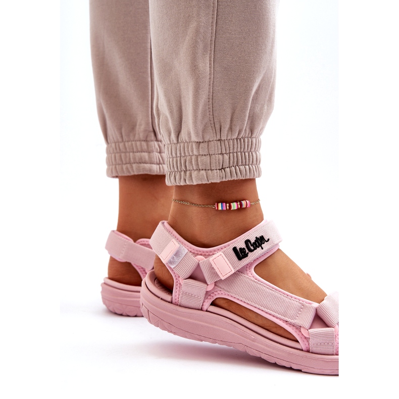 Sandálias femininas Lee Cooper LCW-24-34-2613L Pink rosa 3