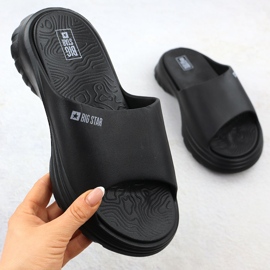 Esportes femininos kapki em uma grossa Sole Black Big Star RR274A577 preto 1