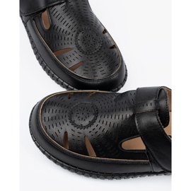 Seastar Black OpenWork Sapatos femininos preto 2