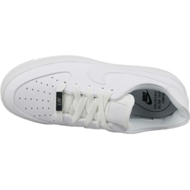 Nike Air Force 1 Sage Low AR5339-100 tênis de couro branco 2