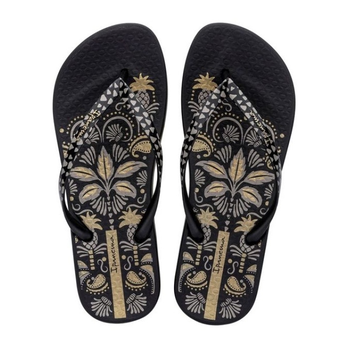 Ipanema flip -flops Anat Nature VII 83650 BD575 preto 1 Ipanema flip -flops Anat Nature VII 83650 BD575 preto 1
