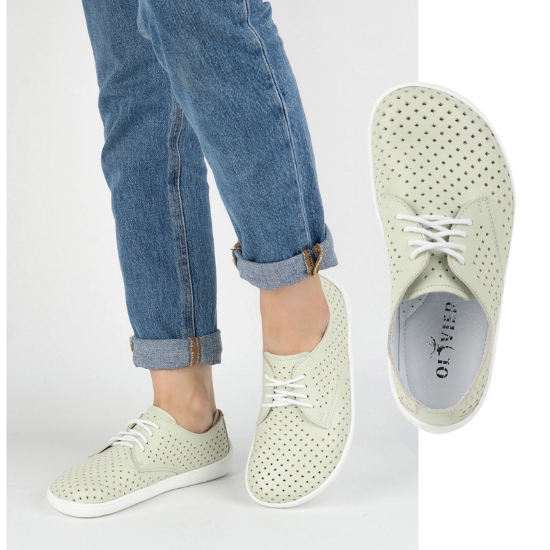 Olivier Minimalista de Petos Barefos verde 1