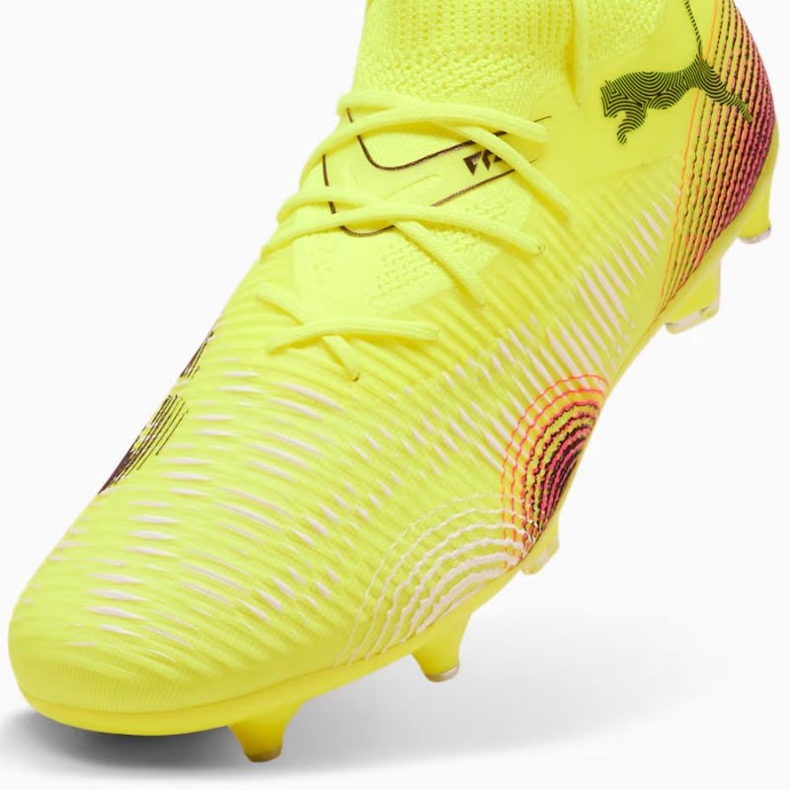 Puma Future 8 Match MXSG 108367-03 Sapatos de futebol amarelo 1