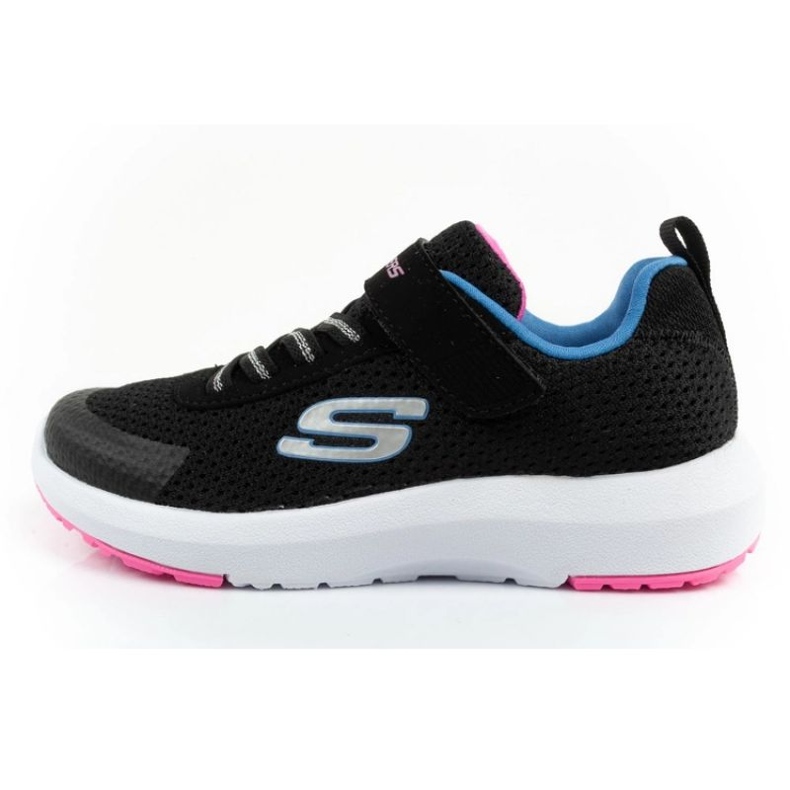 Skechers dinâmico piso-hop n'hike 81365l/bkmt sapatos preto 1