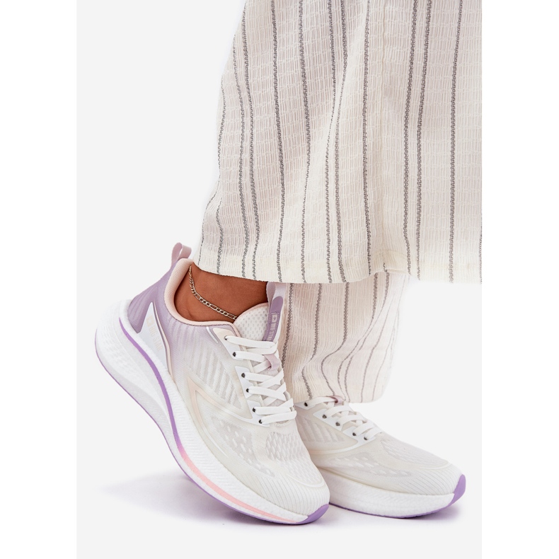 Sapatos esportivos femininos Big Star RR274A161 Hi-Poly System White System branco 1