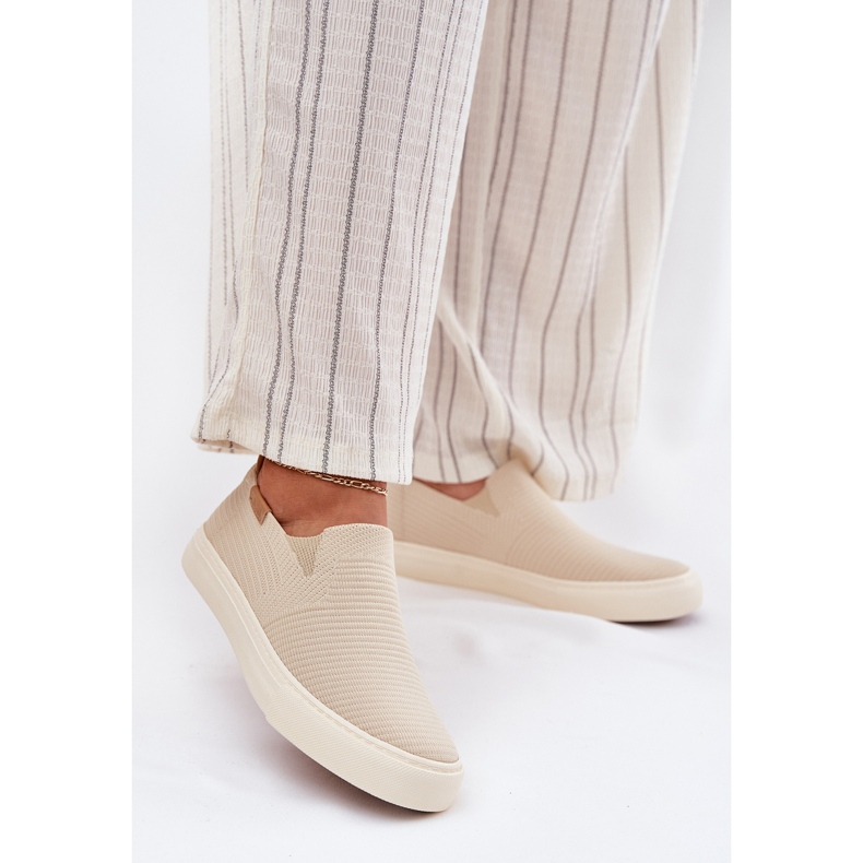 Slip-On Big Star feminino RR274721 tênis bege 2