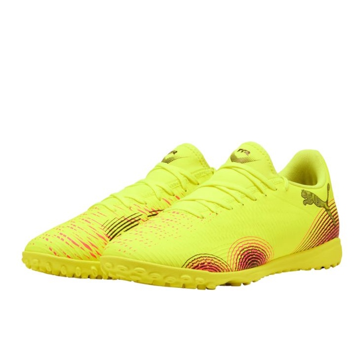 Puma Future 8 Play TT 108378 03 Sapatos de futebol amarelo 1
