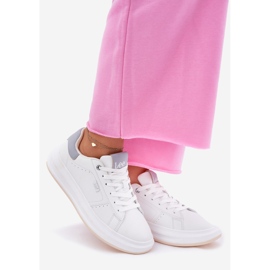 Tênis femininos na plataforma Lee Naomi Women Low 50251012.06k White branco 1