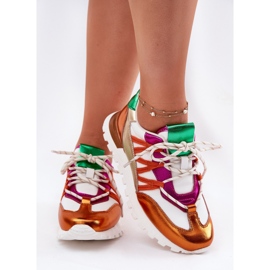 Sapatos de couro feminino Artiker 56C1737 Multikolor multicolorido 2