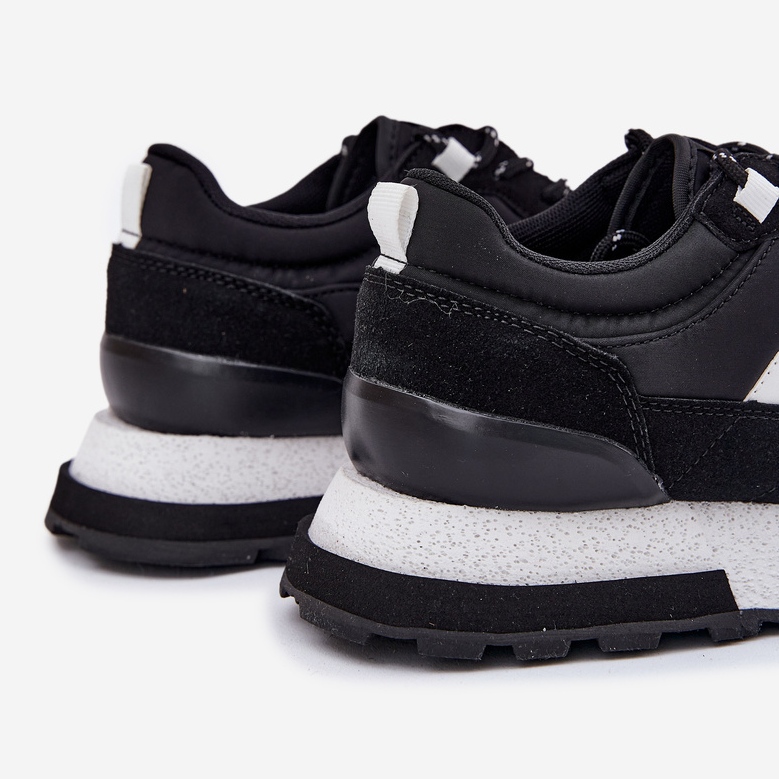 Tênis masculinos na plataforma Lee Cooper LCJ-25-03-3378M preto 2