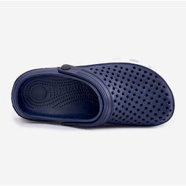 EVento Chinelos de espuma azul marinho masculino 2