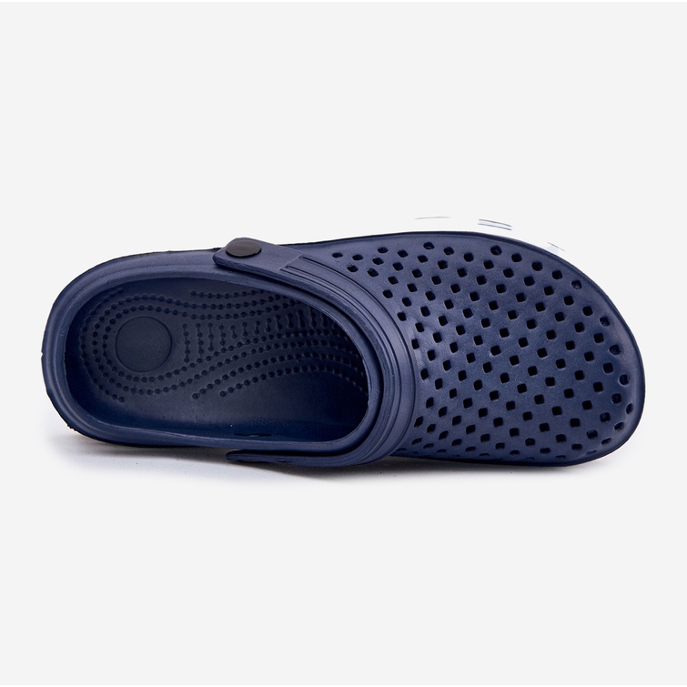 EVento Chinelos de espuma azul marinho masculino 2